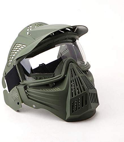 WoSporT Tactical Transformers Leader Mask Stahlgitter Atmungsaktive Vollgesichtsschutz CS Field Airsoft Wargame Paintball Army Masken von Tactical Area