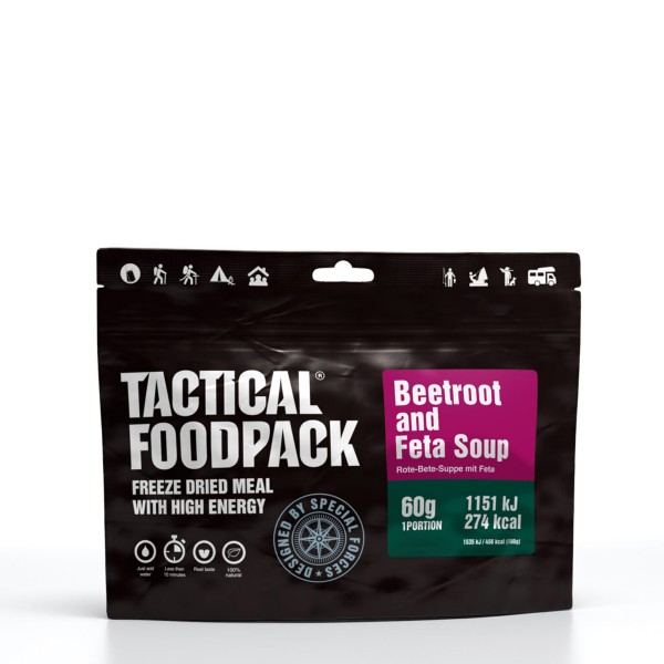 Tactical Foodpack - Rote-Beete-Suppe mit Fetakäse - 60g von Tactical Foodpack