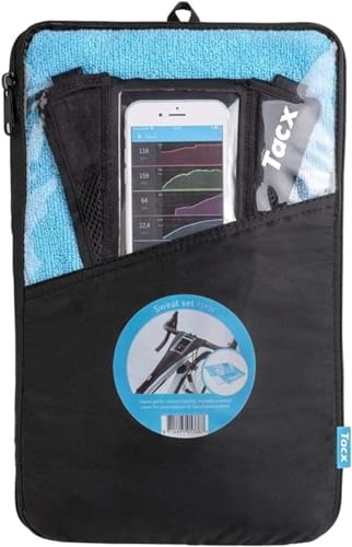 Garmin Tacx Schweiß-Set mit Schweißfänger inkl. SmartPhone Abdeckung und Tacx-Handtuch von Garmin