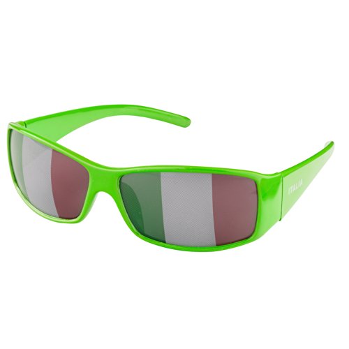 Taffstyle Sonnenbrille Brille Fahne Fussball EM WM Länderflagge Augen Fanartikel Land Flagge Frauen Männer Kinder Basketball Handball Mitgebsel Italien Taffstyle Sonnenbrille Brille Fahne Fussball EM WM Länderflagge Augen Fanartikel Land Flagge Frauen Männer Kinder Basketball Handball Mitgebsel Italien von Taffstyle