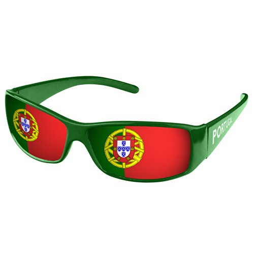 Taffstyle Sonnenbrille Brille Fahne Fussball EM WM Länderflagge Augen Fanartikel Land Flagge Frauen Männer Kinder Basketball Handball Mitgebsel Portugal Taffstyle Sonnenbrille Brille Fahne Fussball EM WM Länderflagge Augen Fanartikel Land Flagge Frauen Männer Kinder Basketball Handball Mitgebsel Portugal von Taffstyle
