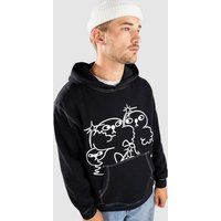 Taikan By Joshua Running Hoodie black contrast stitch von Taikan