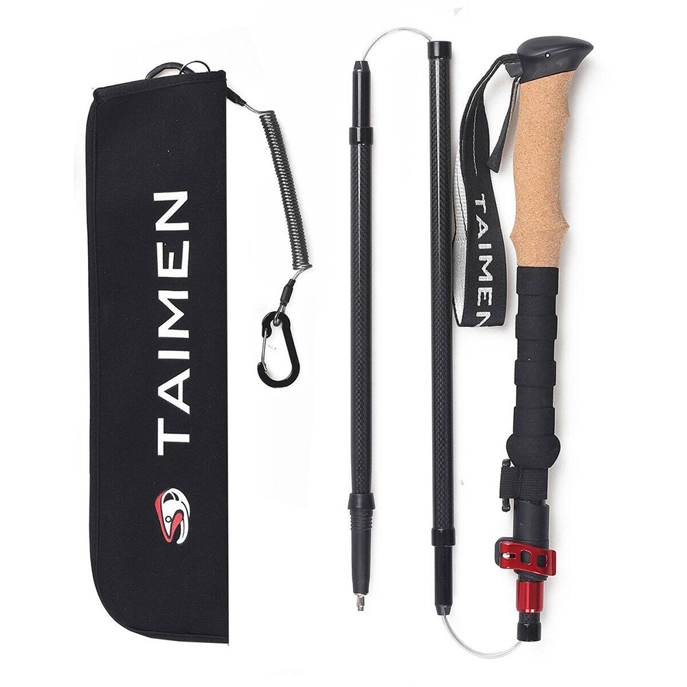 Taimen Carbon Wading Staff Durchsichtig von Taimen