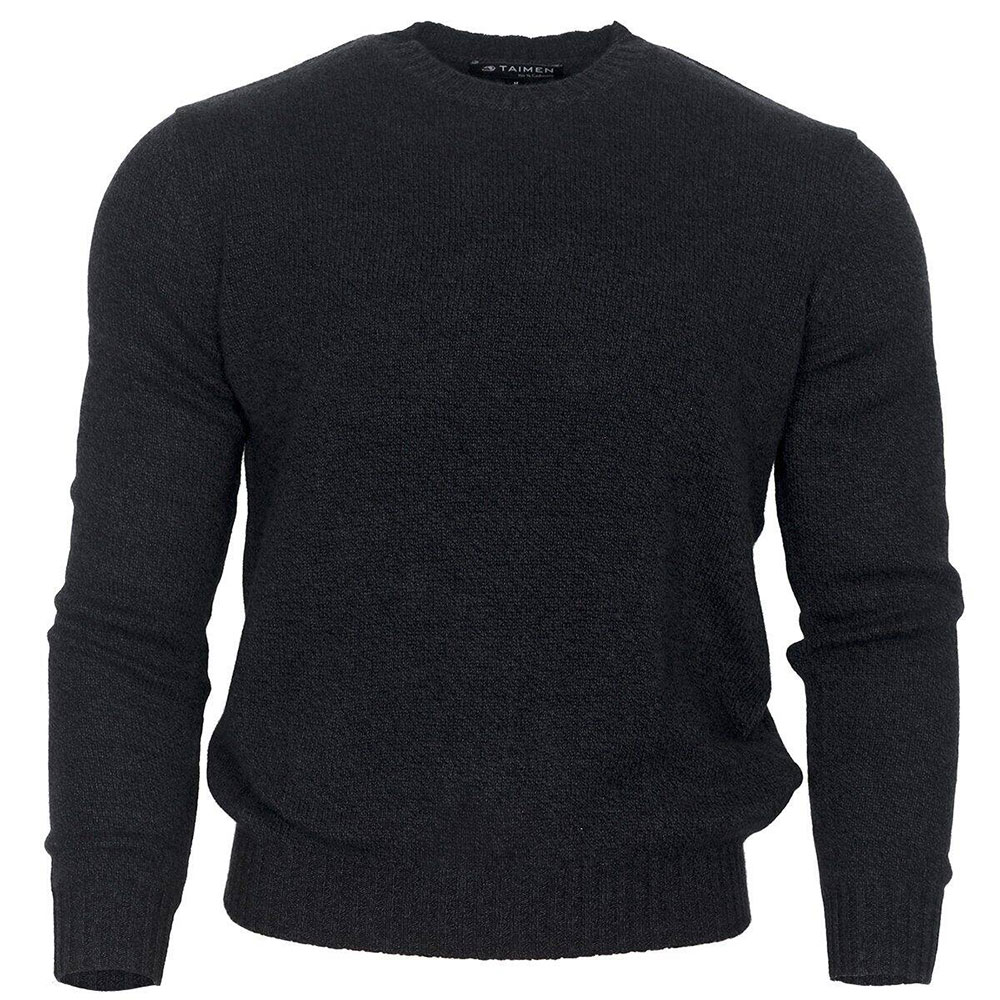 Taimen Cashmere Knit Hoodie Schwarz M Mann Taimen Cashmere Knit Hoodie Schwarz M Mann von Taimen