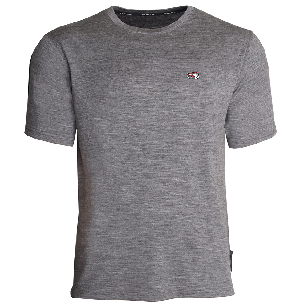 Taimen Ider Merino Short Sleeve T-shirt Grau S Mann Taimen Ider Merino Short Sleeve T-shirt Grau S Mann von Taimen