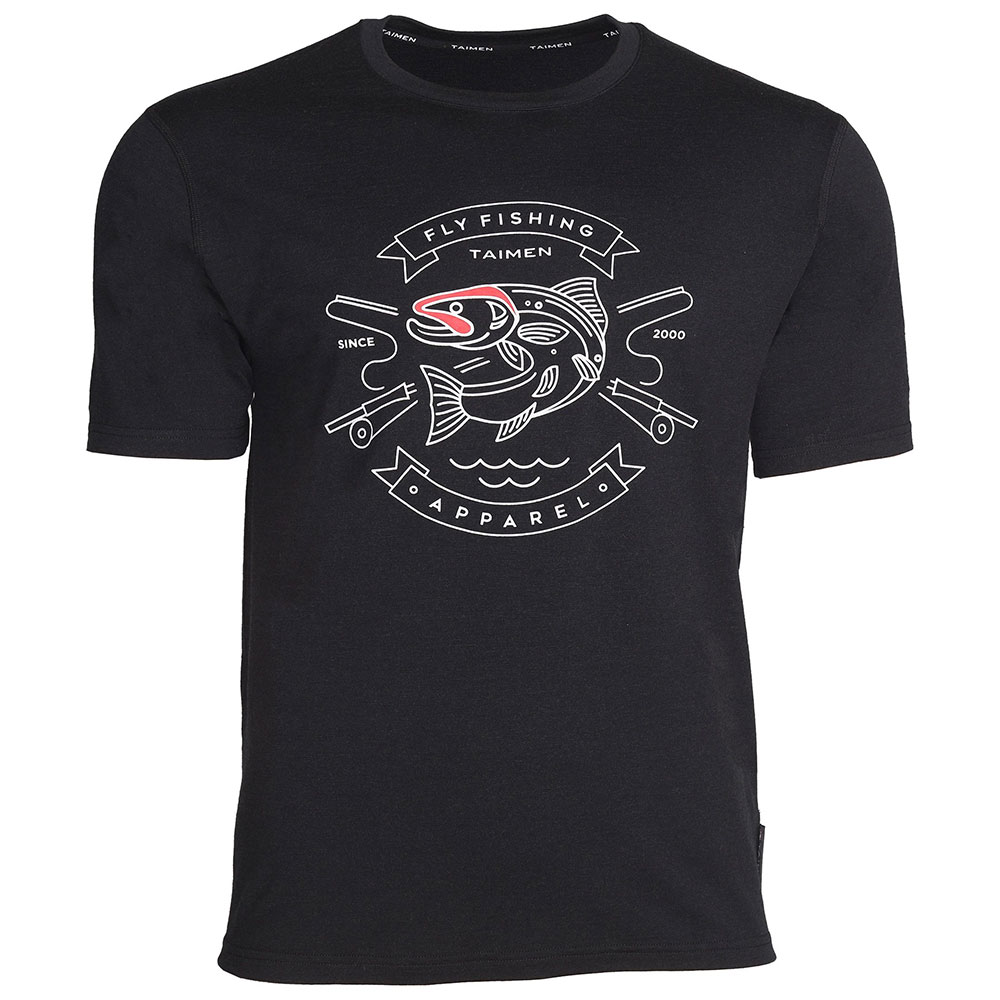Taimen Ider Merino Short Sleeve T-shirt Schwarz S Mann Taimen Ider Merino Short Sleeve T-shirt Schwarz S Mann von Taimen