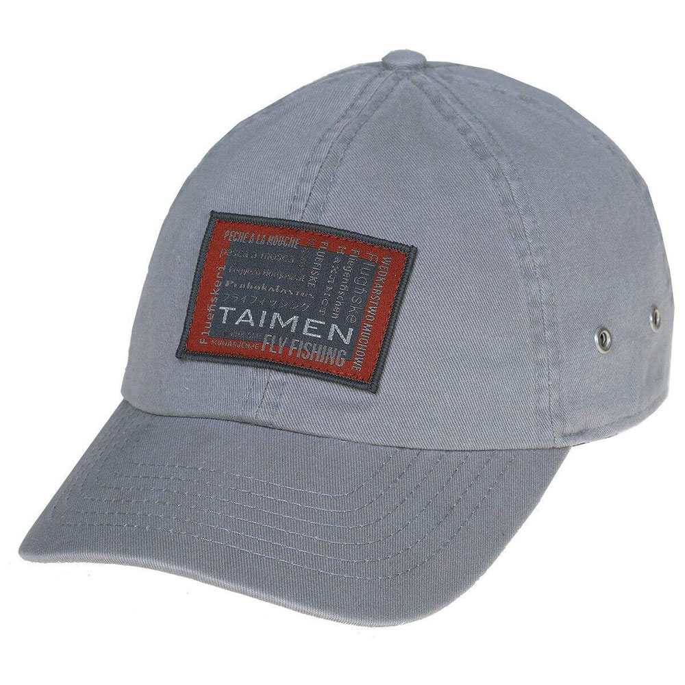 Taimen Logo 4 Cap Grau Mann Taimen Logo 4 Cap Grau Mann von Taimen