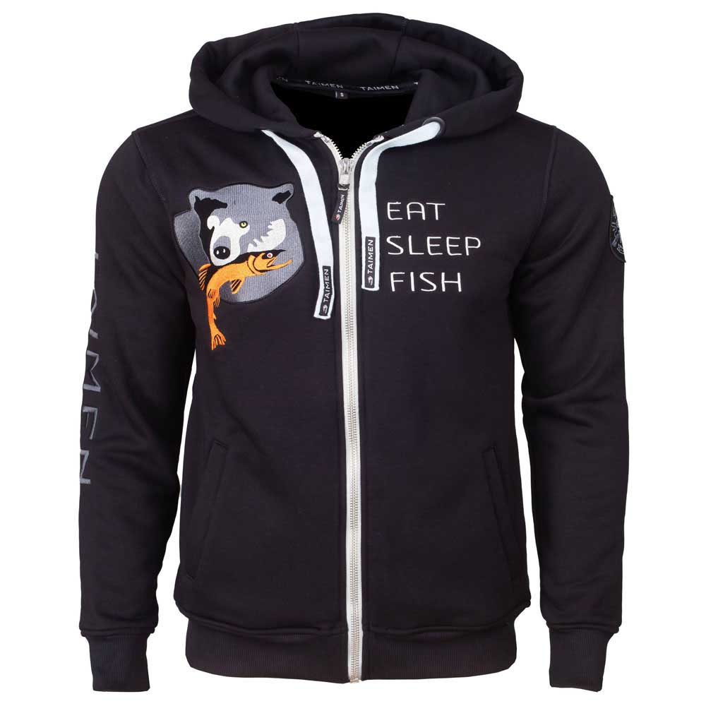 Taimen Menza Full Zip Sweatshirt Schwarz L Mann Taimen Menza Full Zip Sweatshirt Schwarz L Mann von Taimen