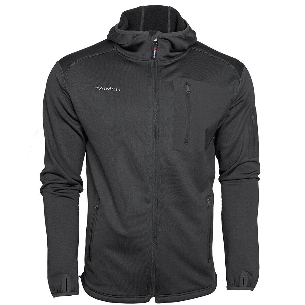 Taimen Polartec Power Stretch Full Zip Sweatshirt Schwarz L Mann Taimen Polartec Power Stretch Full Zip Sweatshirt Schwarz L Mann von Taimen