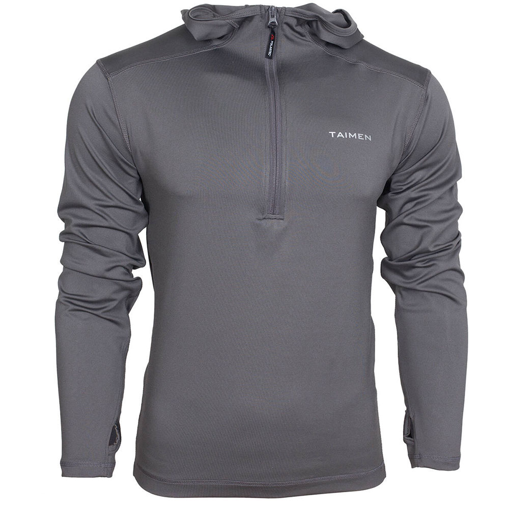 Taimen Polartec Power Stretch Half Zip Sweatshirt Grau L Mann Taimen Polartec Power Stretch Half Zip Sweatshirt Grau L Mann von Taimen