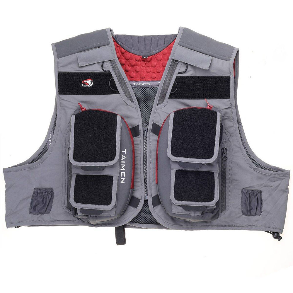 Taimen Rauchua Fly Fishing Vest Grau L Mann Taimen Rauchua Fly Fishing Vest Grau L Mann von Taimen