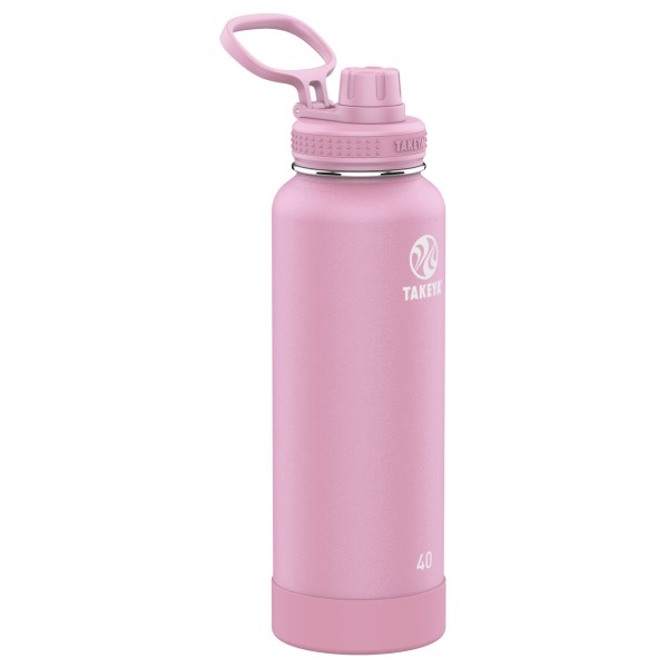 Takeya - Actives Insulated Bottle 1200 ml - Isolierflasche Gr 1,2 l rosa von Takeya