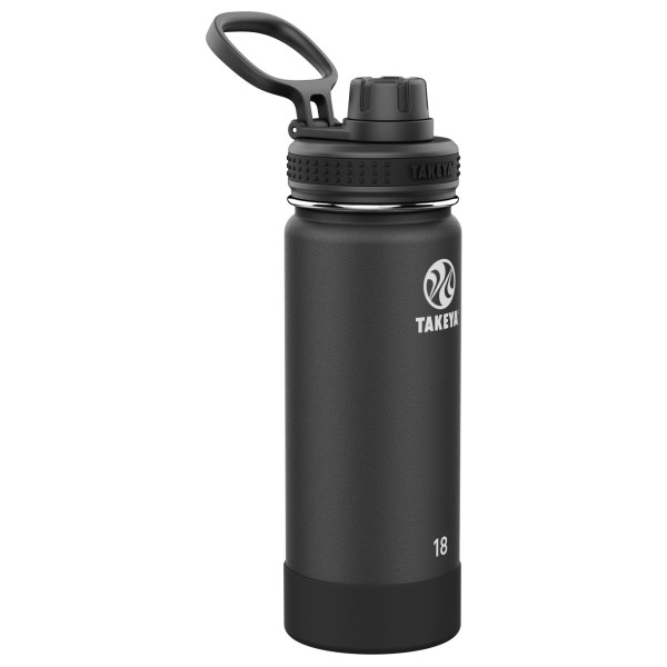 Takeya - Actives Insulated Bottle 530 ml - Isolierflasche Gr 530 ml grau von Takeya