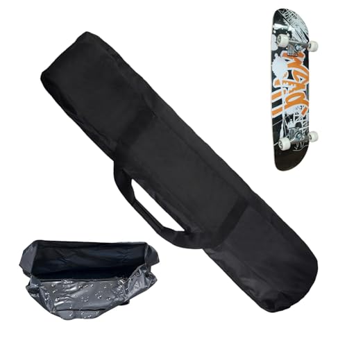 Takluu Skateboard-Tasche – tragbare Skateboard-Hülle | vielseitige Skateboard-Tasche | wasserdichte Skateboard-Tasche | Umhängetasche für Transportkoffer Reise Skateboard von Takluu