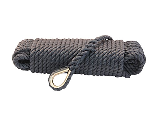 Superlene Ankerleine 10mm 20m navy Superlene Ankerleine 10mm 20m navy von Talamex
