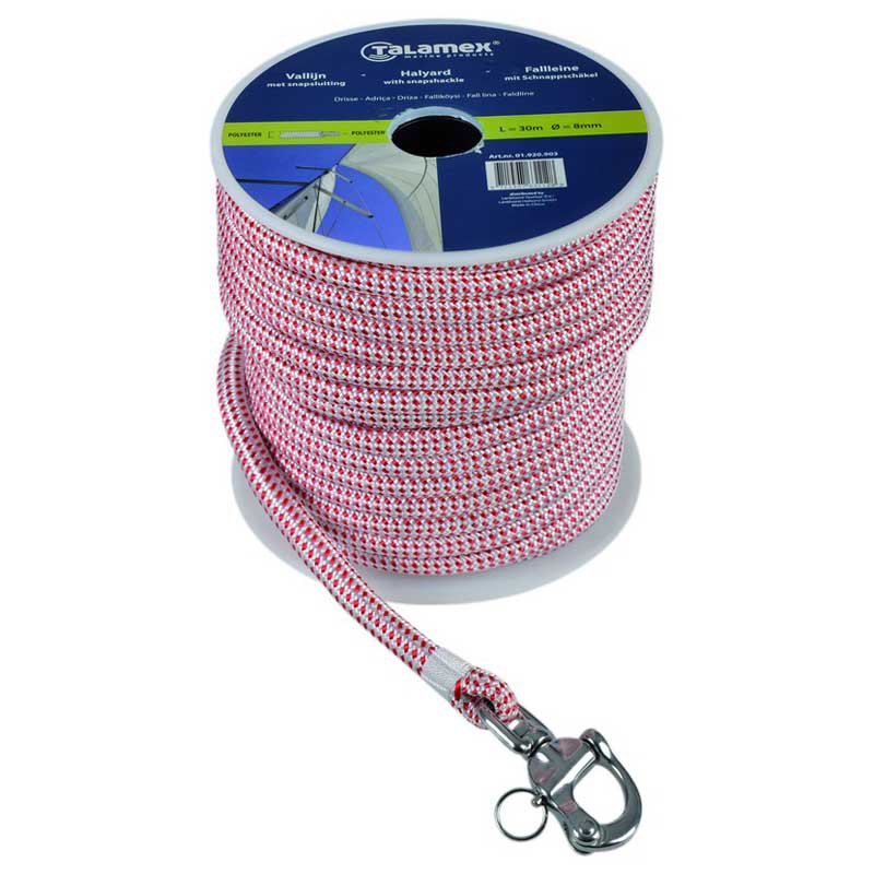 Talamex Pin Shackle Rope 8 Mm Rot 30 m Talamex Pin Shackle Rope 8 Mm Rot 30 m von Talamex