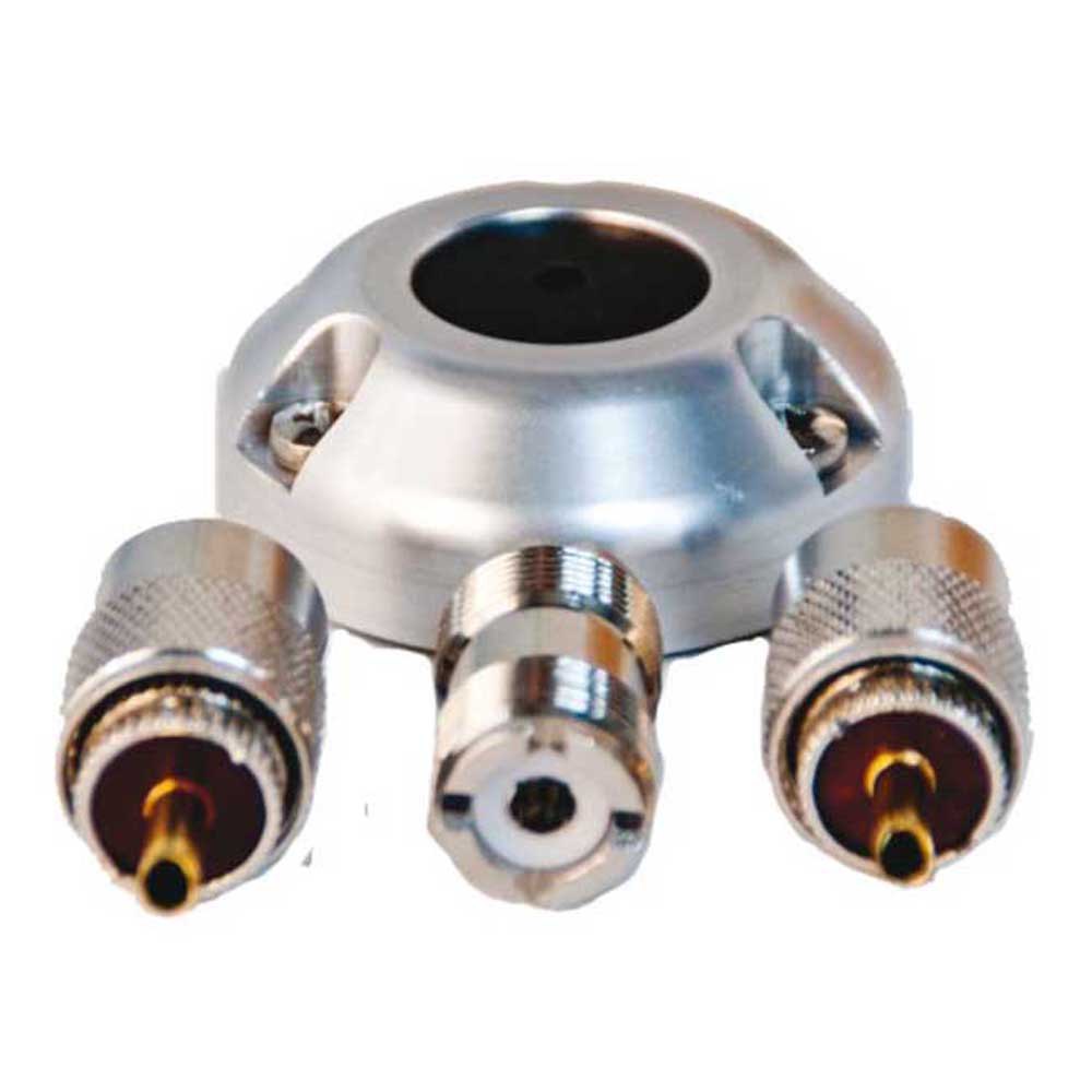 Talamex Aluminium Cable Connector Set Vhf Pl259 Silber Talamex Aluminium Cable Connector Set Vhf Pl259 Silber von Talamex