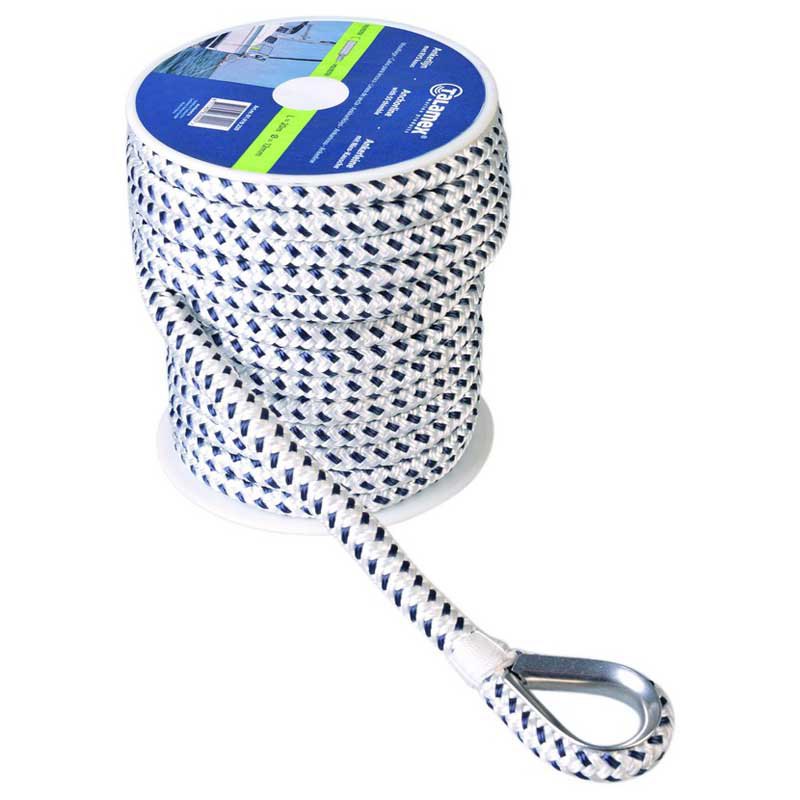 Talamex 12 Mm Anchor Braided Rope Without Lead Weiß 20 m von Talamex