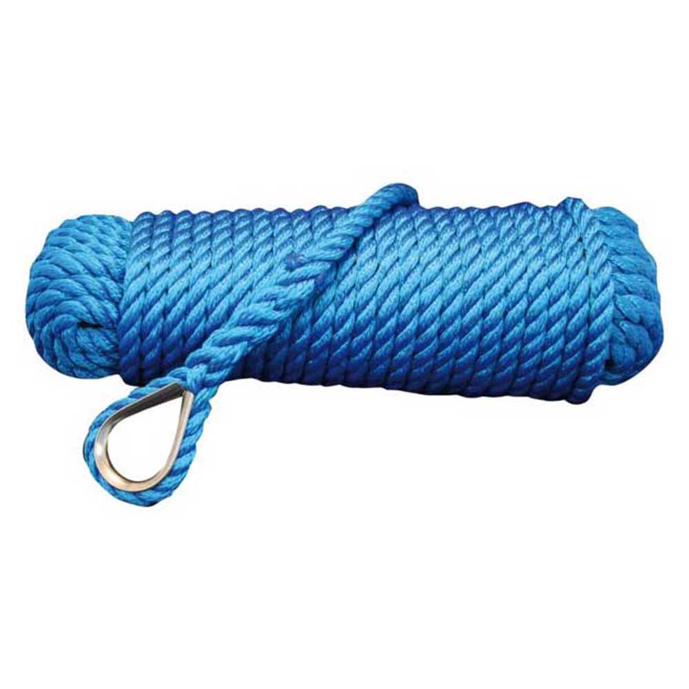 Talamex Superlene 12 Mm Anchor Rope Blau 30 m von Talamex