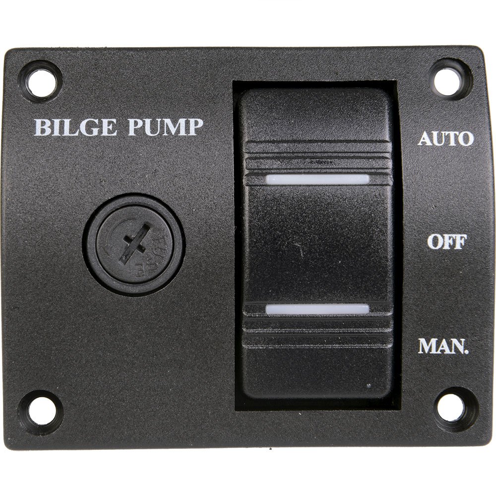 Talamex Bilge Pump Control Panel 76x63 Mm Schwarz von Talamex