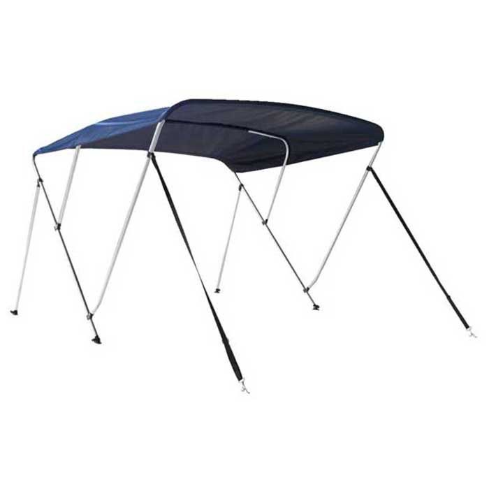 Talamex Bimini Top Deluxe 3 Bow Awning Blau 183 x 137-152 x 117 cm von Talamex