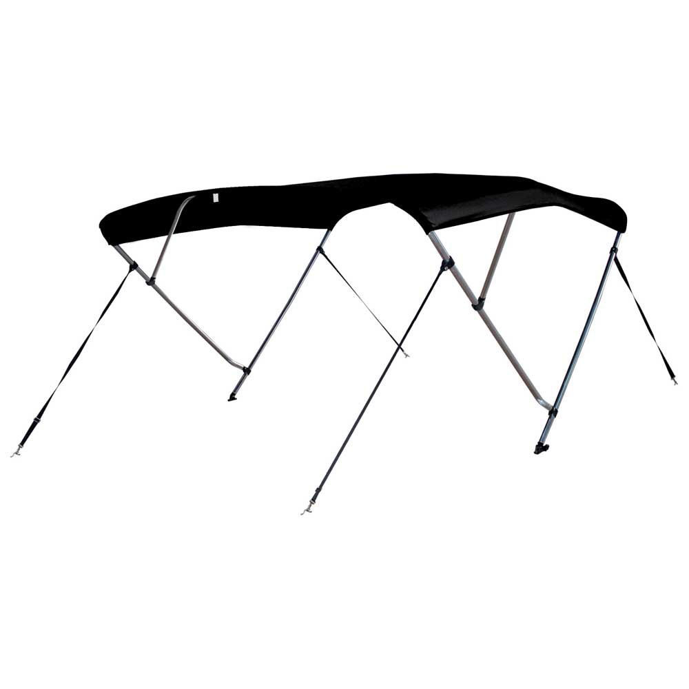 Talamex Bimini Top Deluxe 3 Bow Awning Schwarz 183 x 137-152 x 117 cm Talamex Bimini Top Deluxe 3 Bow Awning Schwarz 183 x 137-152 x 117 cm von Talamex