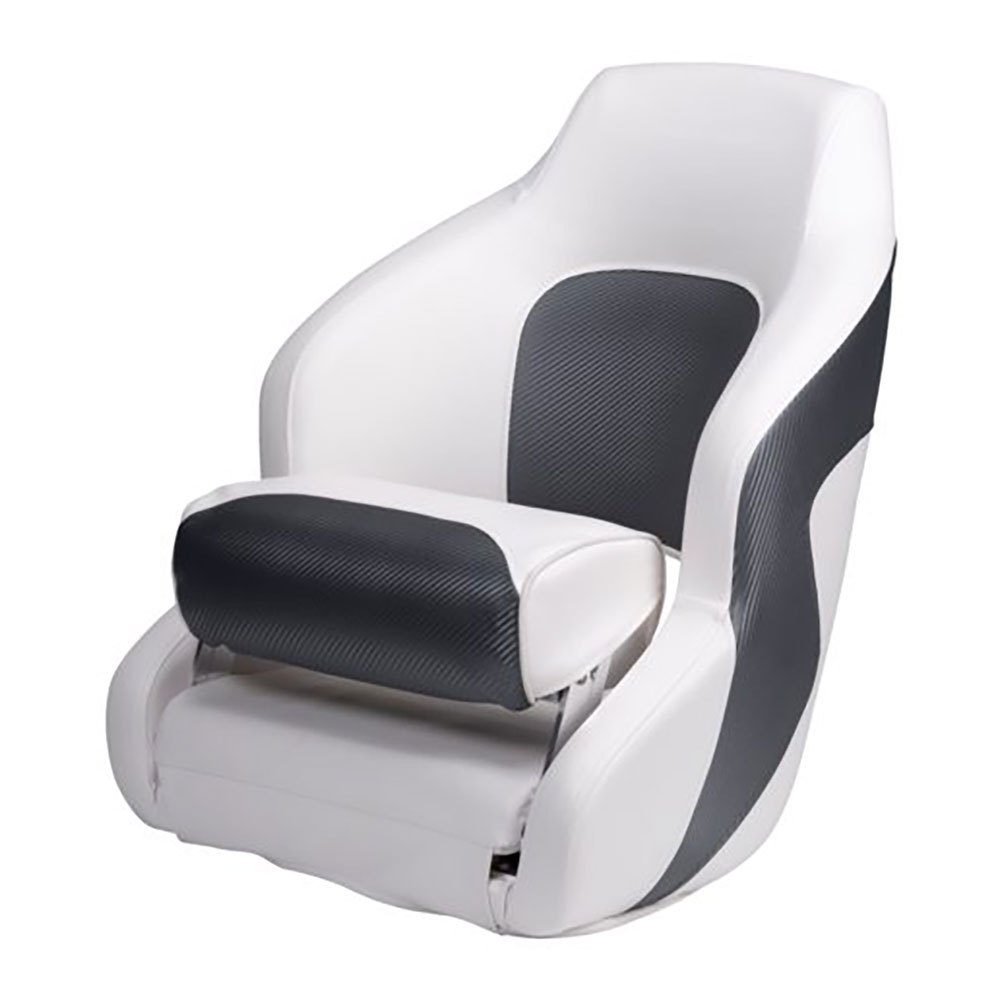 Talamex Captain Deluxe Folding Seat Silber Talamex Captain Deluxe Folding Seat Silber von Talamex