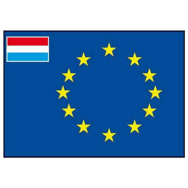 Talamex European With Small Dutch Flag Blau 70 x 100 cm von Talamex