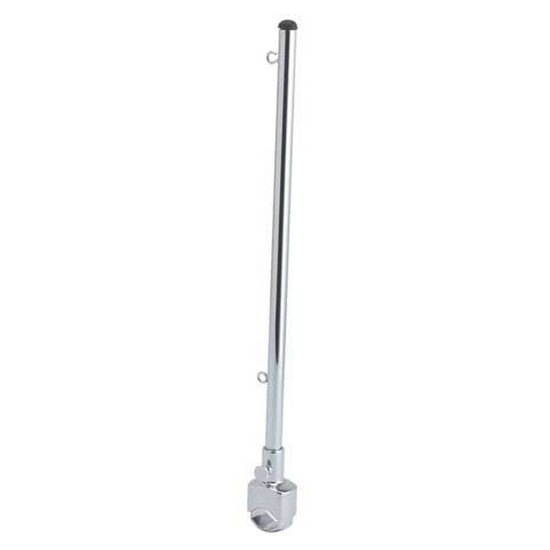 Talamex Flag Pole With Rail Mount Silber 35 cm von Talamex