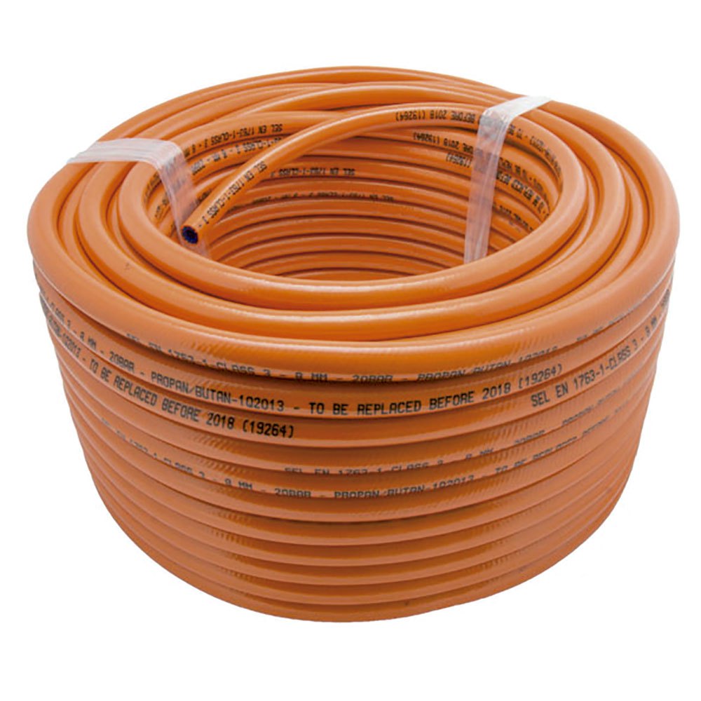 Talamex Gas Hose Thermoplast 10mbar 8x15 Mm Orange 50 m von Talamex