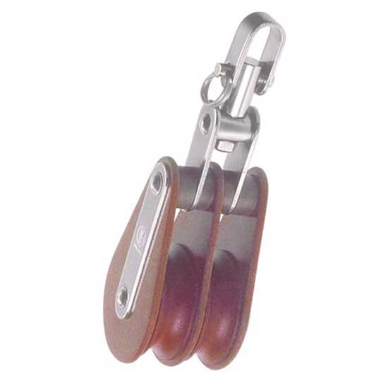 Talamex Hye Traditional Swivel Eye Double Block Pulley 12 mm Talamex Hye Traditional Swivel Eye Double Block Pulley 12 mm von Talamex