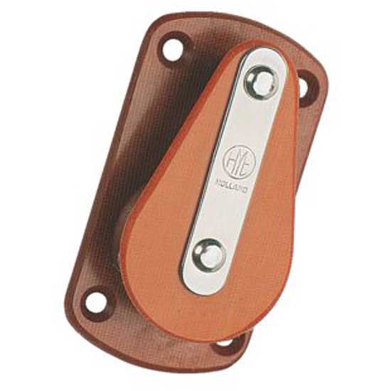 Talamex Hye Tufnol Cheek Horizontal Single Block Pulley With Fixed Plate 14 mm Talamex Hye Tufnol Cheek Horizontal Single Block Pulley With Fixed Plate 14 mm von Talamex