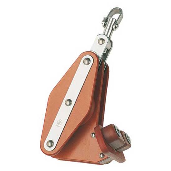 Talamex Hye Tufnol Fiddle Swivel Eye Double Block Pulley With Becket&cleat 16 mm Talamex Hye Tufnol Fiddle Swivel Eye Double Block Pulley With Becket&cleat 16 mm von Talamex