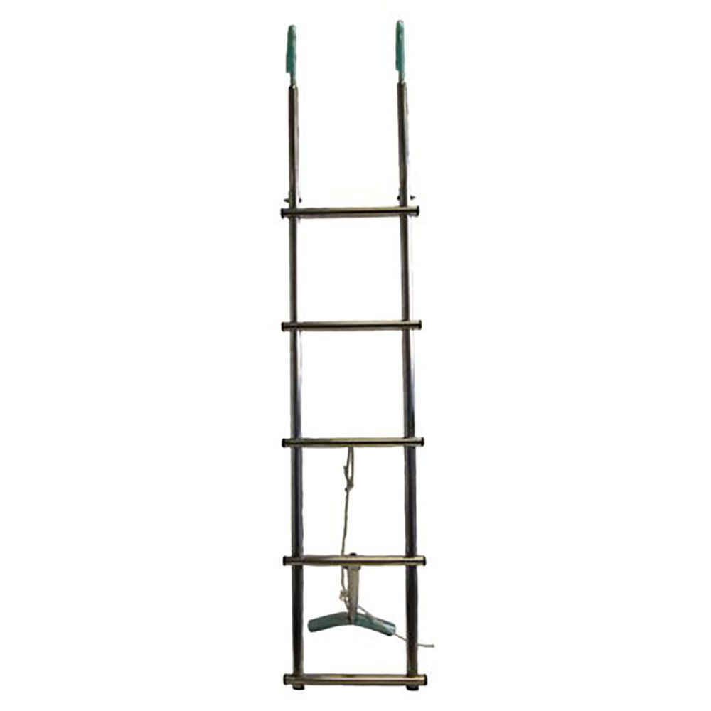 Talamex Ladder With Hooks 4 Steps Schwarz von Talamex