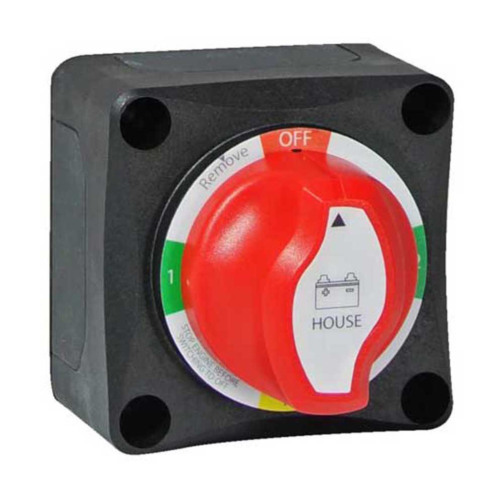 Talamex Mini Battery Switch Off-1-both-2 300a Rot,Schwarz Talamex Mini Battery Switch Off-1-both-2 300a Rot,Schwarz von Talamex