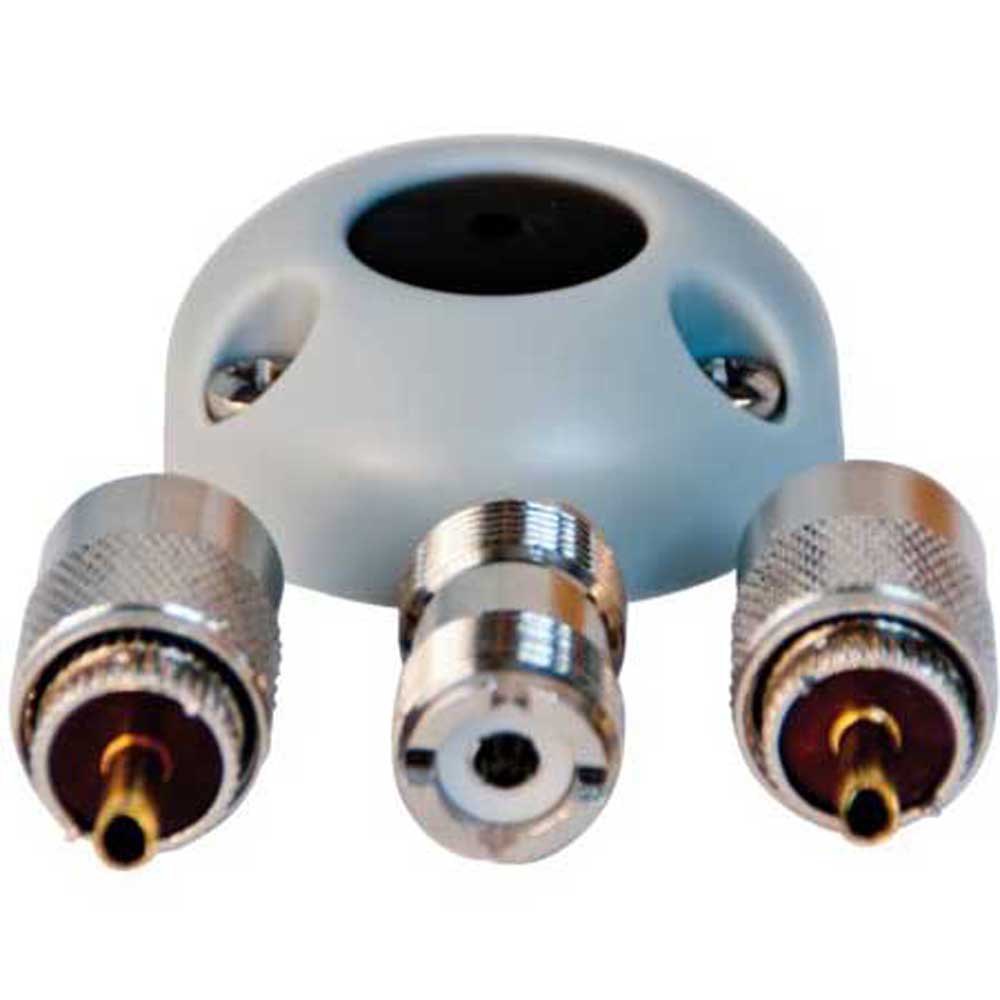 Talamex Plastic Cable Connector Set Vhf Pl259 Silber Talamex Plastic Cable Connector Set Vhf Pl259 Silber von Talamex