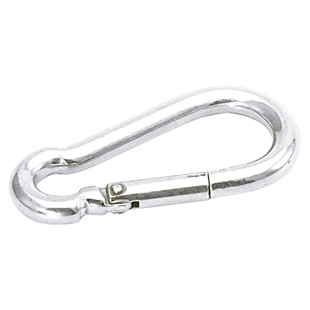Talamex Rvs Classic Carabiner Hook 10 Units Silber 60 mm Talamex Rvs Classic Carabiner Hook 10 Units Silber 60 mm von Talamex