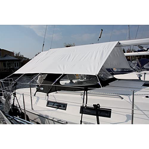 Talamex Sonnensegel weiß 260cm x 230cm LxB Talamex Sonnensegel weiß 260cm x 230cm LxB von Talamex