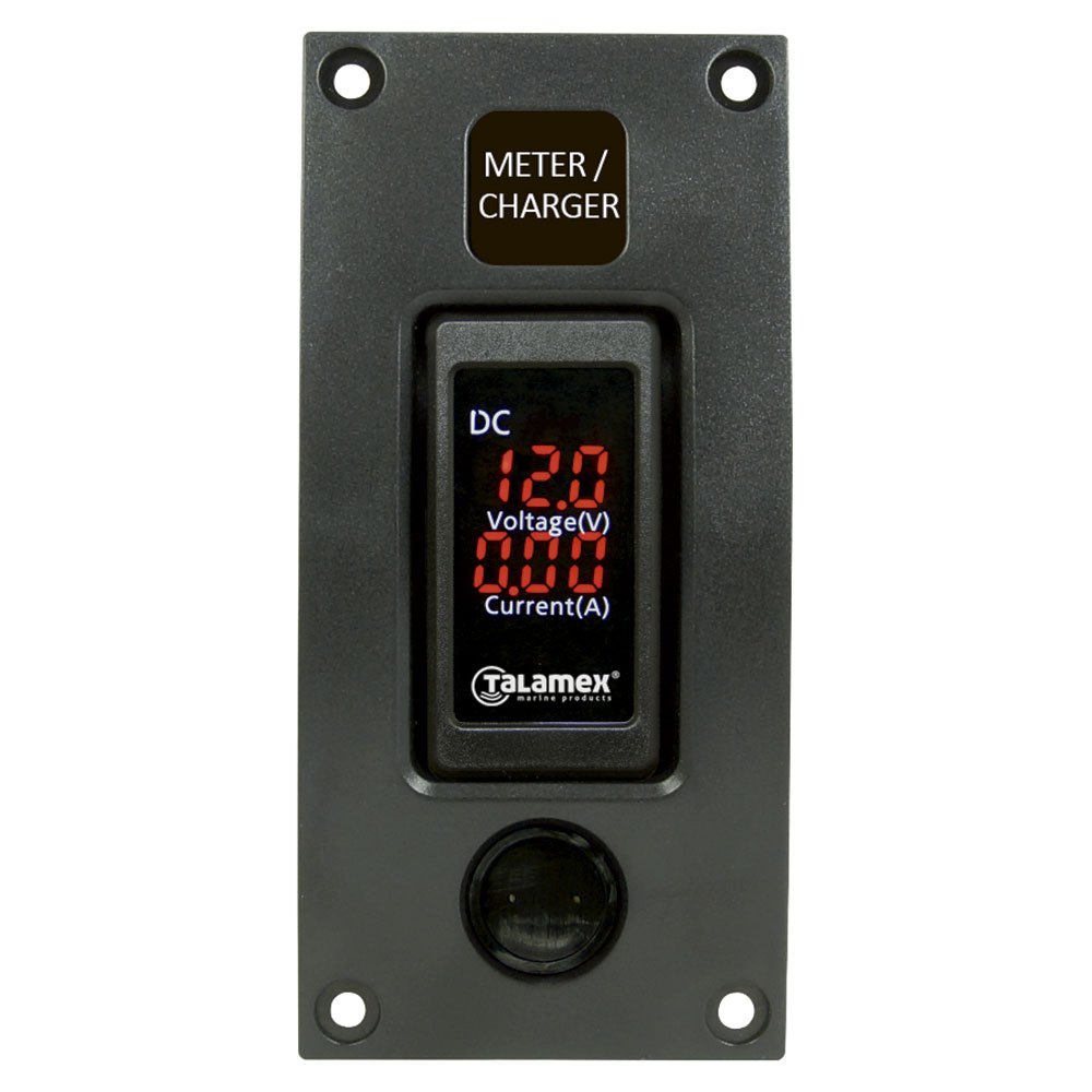 Talamex Switchpanel Curved Add On Voltmeter/ampmeter Weiß von Talamex