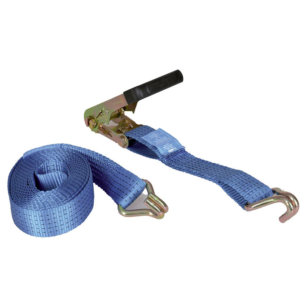 Talamex Tie-down With Ratchet&j-hook 50 Mm Blau 6 m von Talamex