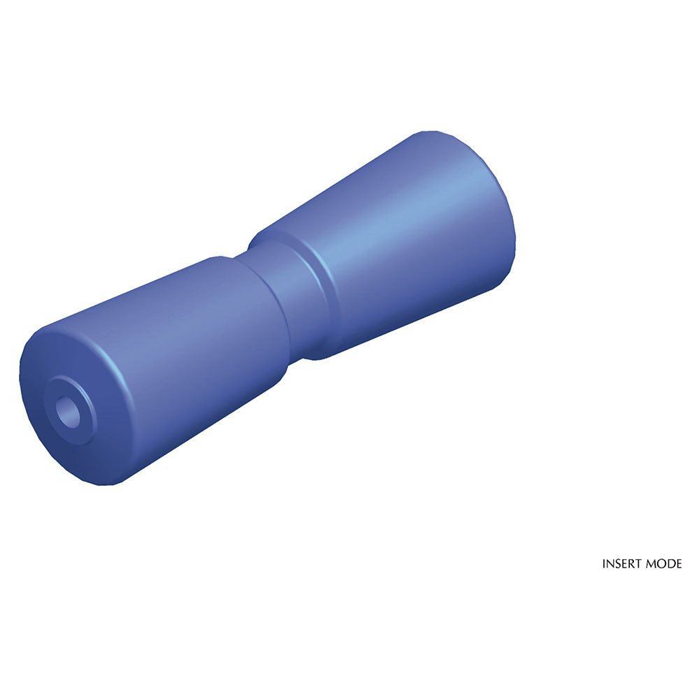 Talamex V-keel Roller Pu Blau 78 mm von Talamex