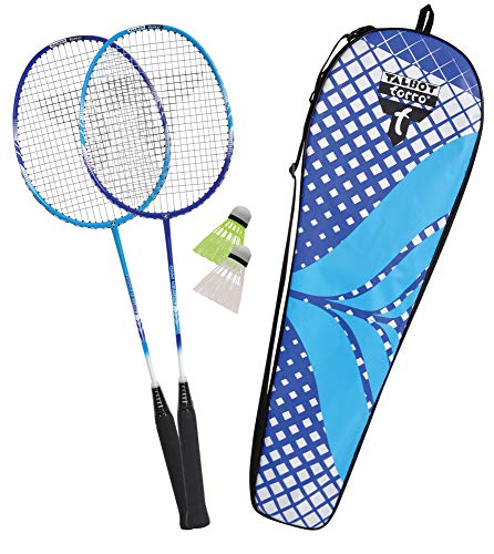 Talbot Torro Unisex – Erwachsene Premium Badminton-Set Graphit-Composite Schläger, 2 Federbälle, in wertiger Tasche, 2-Fighter Pro, 449404, One Size Talbot Torro Unisex – Erwachsene Premium Badminton-Set Graphit-Composite Schläger, 2 Federbälle, in wertiger Tasche, 2-Fighter Pro, 449404, One Size von Talbot Torro