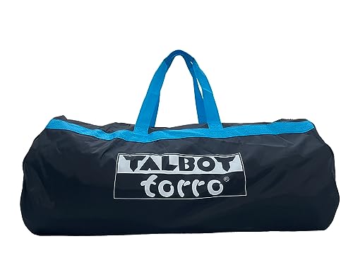 Talbot-Torro Badminton Sporttasche, praktische und vielseitige Tasche für den Schulsport, blau-schwarz, 449220 von Talbot Torro