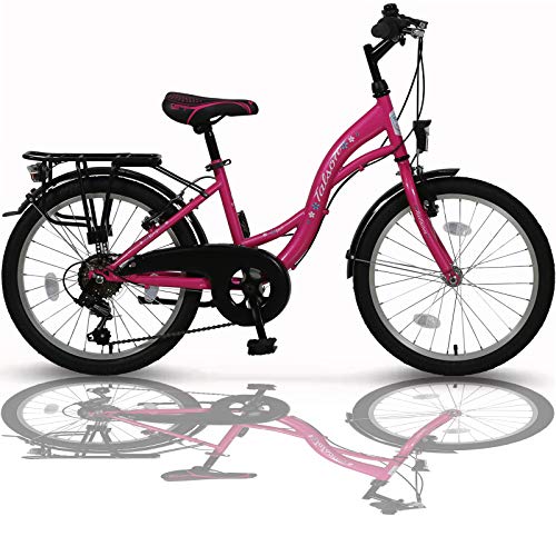 20 Zoll Kinderfahrrad 6-Gang Shimano und Alufelgen Rosa-Weiss TMU 20 Zoll Kinderfahrrad 6-Gang Shimano und Alufelgen Rosa-Weiss TMU von Talson