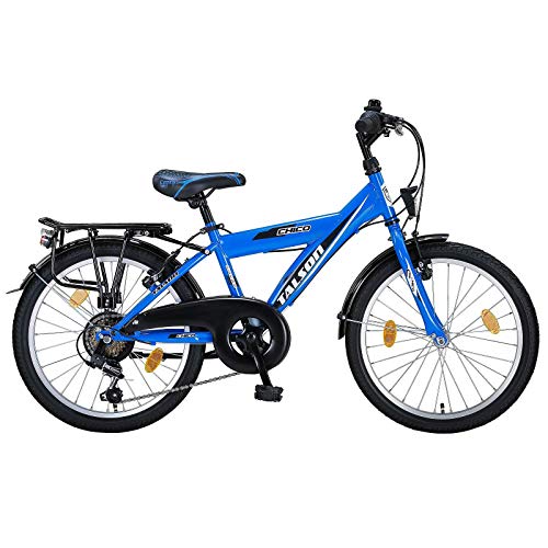 20 Zoll Kinderfahrrad 6-Gang mit Alufelgen und Beleuchtung EU-Produkt Farbe blau-schwarz Talson 20 Zoll Kinderfahrrad 6-Gang mit Alufelgen und Beleuchtung EU-Produkt Farbe blau-schwarz Talson von Talson