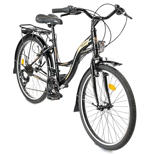 26 Zoll Grace Kinderfahrrad Shimano 21-Gang mit Beleuchtung Schwarz 26 Zoll Grace Kinderfahrrad Shimano 21-Gang mit Beleuchtung Schwarz von Talson