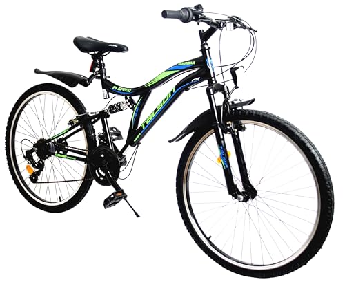 26 Zoll Guardian Kinderfahrrad MTB Shimano mit Beleuchtung nach StVZO Schwarz 26 Zoll Guardian Kinderfahrrad MTB Shimano mit Beleuchtung nach StVZO Schwarz von Talson