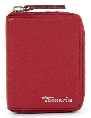 Tamaris Amanda Geldbörse Leder 8,5 cm, Rot Tamaris Amanda Geldbörse Leder 8,5 cm, Rot von Tamaris