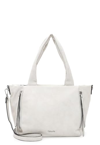Tamaris Shopper Liselotte 32224 Damen Handtaschen Uni ecru 320 Tamaris Shopper Liselotte 32224 Damen Handtaschen Uni ecru 320 von Tamaris