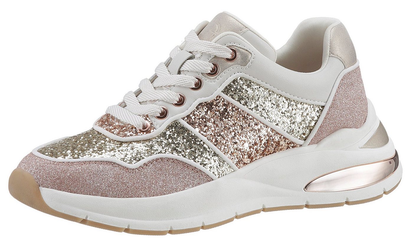 Tamaris Sneaker im funkelnden Look, Freizeitschuh, Halbschuh, Schnürschuh Tamaris Sneaker im funkelnden Look, Freizeitschuh, Halbschuh, Schnürschuh von Tamaris